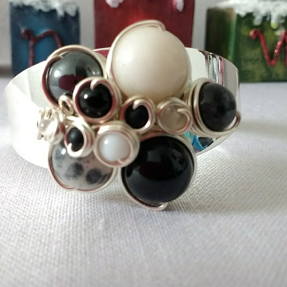 Chic Silver Cuff Bracelet